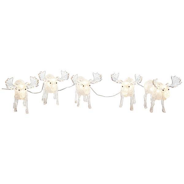 Konstsmide 6241-103   figura acrilica ERP: G (A - G) Alce Bianco caldo LED (mono