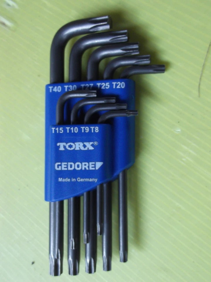 GEDORE LOT NEUF DE 2 JEUX DE CLES TORX ET ALLEN SUR ETUI - Photo 3/4