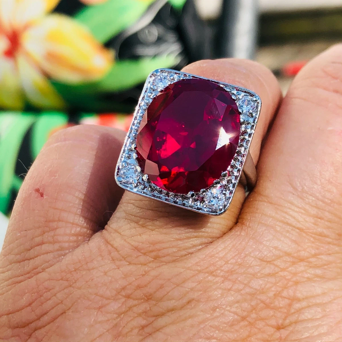 Sterling silver bold online rings