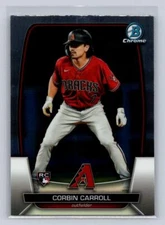 2023 Bowman Chrome #5 Corbin Carroll (RC) -Base-Arizona Diamondbacks