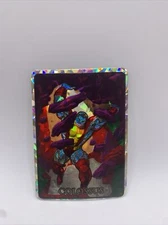 RARE 1992 Marvel Masterpieces COLOSSUS #14 X-MEN Prism Vending Machine Sticker