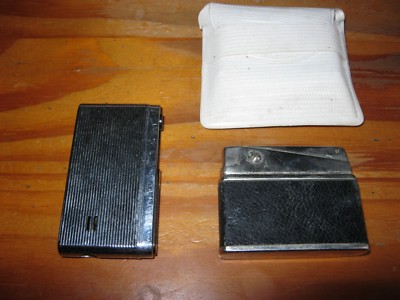 2 ENZO VARINI LIGHTER + RUBY GAS MADE IN GERMANY WITH CASE