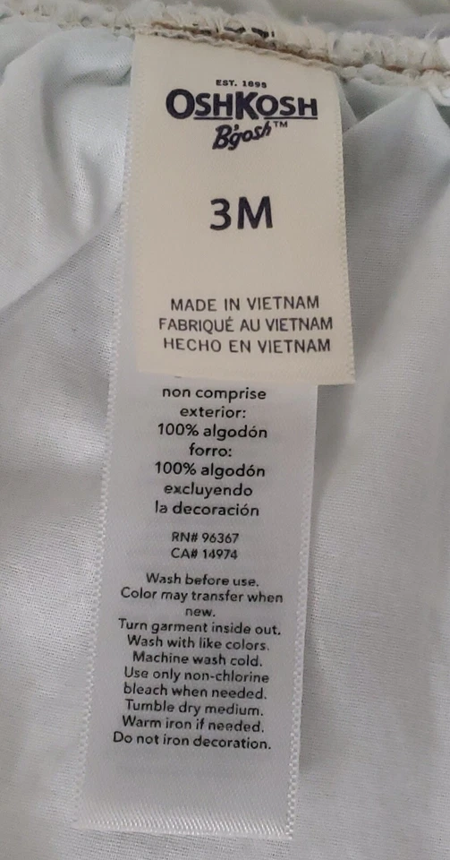 Laura Ashley 复活节母亲和孩子婴儿连衫裤 3 米 Peter Pan 领泡泡蓝色 — 第 4/4 张图片