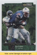 1997 Upper Deck Collector's Choice Turf Champions Ben Coates #TC79 READ 0j0