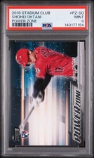 2018 STADIUM CLUB POWER ZONE #PZ-SO SHOHEI OHTANI PSA 9