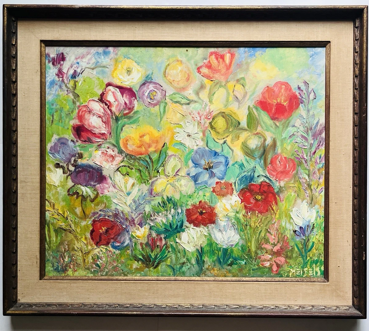 Oil Painting Gardens Original Art Paintings for sale | eBay