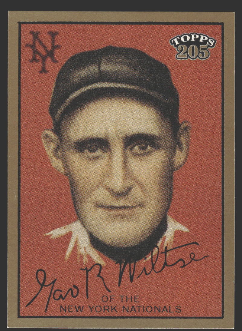Hooks Wiltse #154 2003 Topps 205 New York Giants
