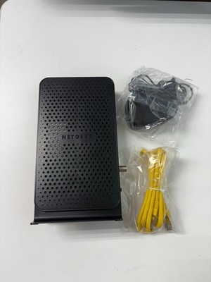 NETGEAR C3700v2 N600 WiFi Cable Modem Router DOCSIS 3.0 w/ Power Adapter