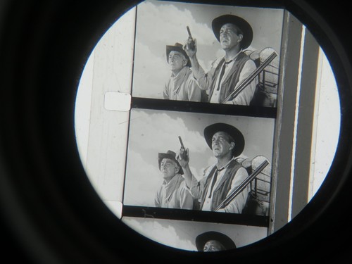 16mm STAGECOACH TO FURY (1956) ADAPTIERTES ZIELFERNROHR s/w Western Spielfilm. - Bild 7 von 17