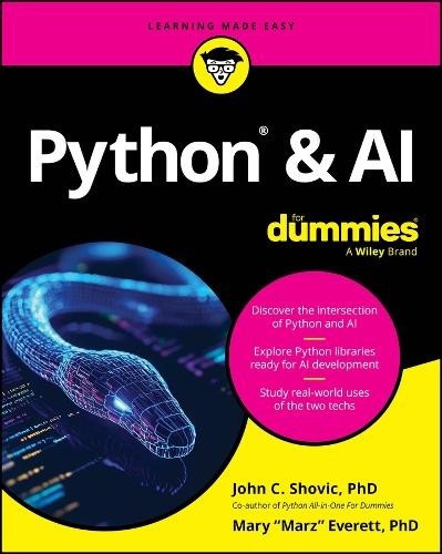 Python & AI For Dummies by John C.  Shovic (Paperback Book) - Image 3