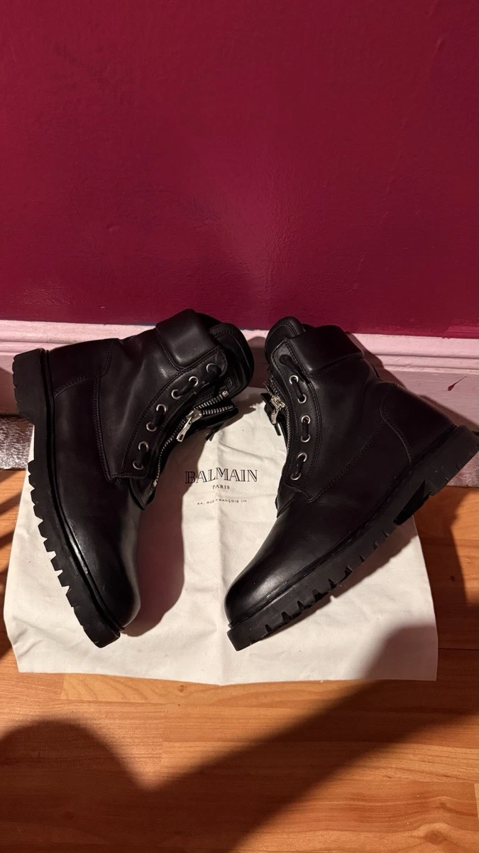 Balmain Men's Leather Upper for Sale | Shop New & Used Men's Boots
