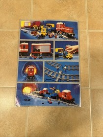 LEGO LOAD N HAUL RAILROAD 1991 CLASSIC CITY TRAIN #4563 MANUAL ONLY VINTAGE