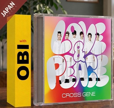 CROSS GENE - Love & Peace/sHi-tai!(Limited Edition A)(w/DVD)... CD Japan Import