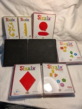 8 Sizzix Dies Provo Craft Assorted Essentials Scrapbook Card Making Paper Cutter