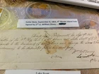 Civil War Sulter Note for 4th Rhode Island Infy Luke Scott./William Olney