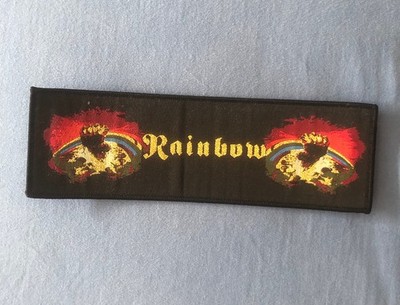 Rainbow Patch Aufnäher Rising Dio Black Sabbath Iron Maiden Judas Priest Saxon