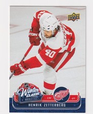 2008-09 UPPER DECK MVP HOCKEY WINTER CLASSIC HENRIK ZETTERBERG CARD WC10