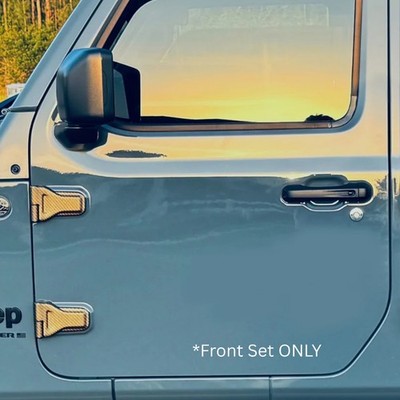 Distinction Applied Cover'd Up Door Hinge Covers for Wrangler JK/JL Gladiator JT