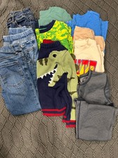 Boys Clothes 11 pieces FALL/WINTER Size 4 Dinosaur Thermal Set Pkg. 22