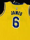 Lebron James Signed Los Angeles Lakers NBA Basketball Jersey with COA