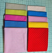Tula Pink 10 Fat Quarters Tiny Coordinates - True Colors