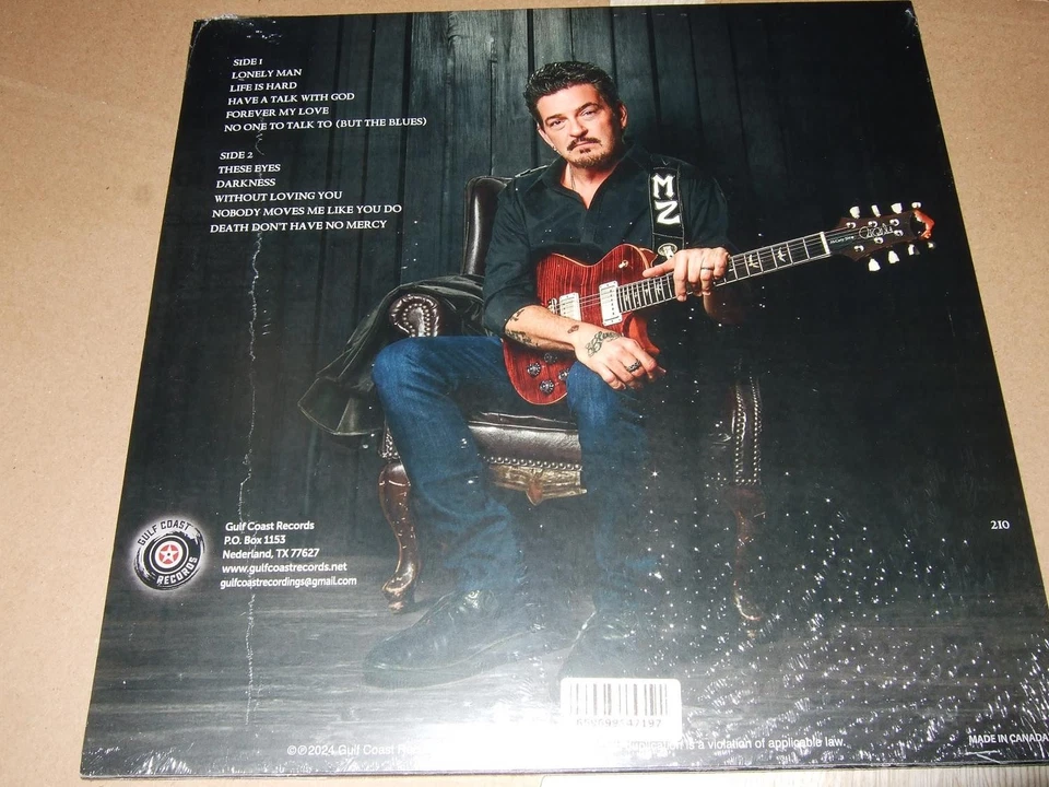 MIKE ZITO : LIFE IS HARD STILL SEALED LP 2024 GULF COAST CANADA - Bild 2 von 2