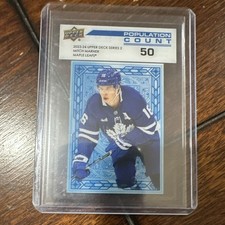 2023-24 Upper Deck Series 2 Population Count Mitch Marner PC-50 /50 Maple Leafs