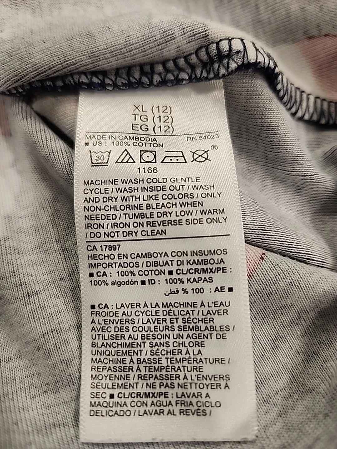 Old Navy 2pc Kid's Santa Pajama Set Size XL 12 Unisex Navy