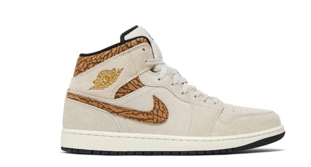 Jordan 1 SE Mid Brown Elephant - огромный выбор по лучшим ценам | eBay