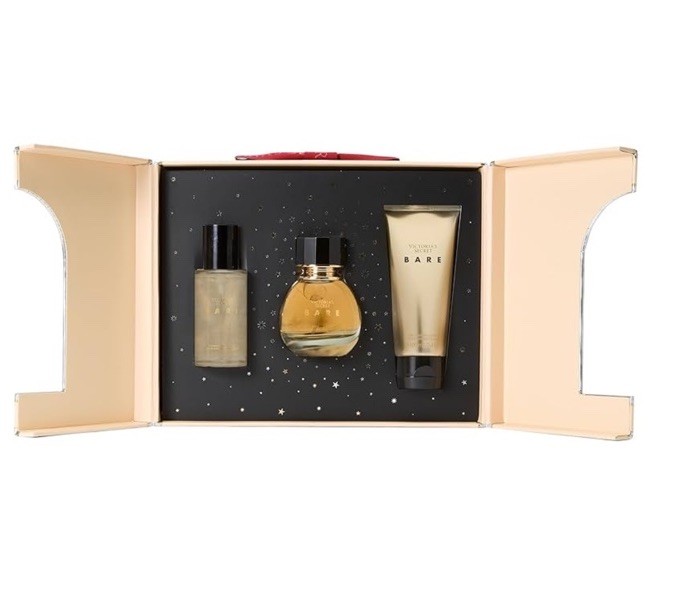 Victoria's Secret Bare 3 Piece Luxe Fragrance Gift Set | eBay