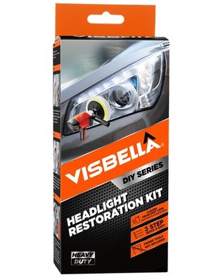 Visbella Auto Vehicle Headlight Restoration Kit, DIY Car Care Electric Repair...