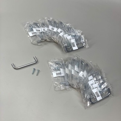 BERENSON 25 PACK!! Advantage Steel Wire Pulls 4'' CC Satin Chrome 6130-2SC-P