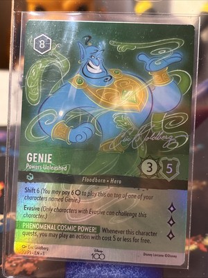Genie - Powers Unleashed (Alternate Art) 20 Disney100 Promos Holo