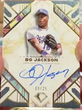 2025 Topps Diamond Icons Bo Jackson AUTO /25 KC Royals