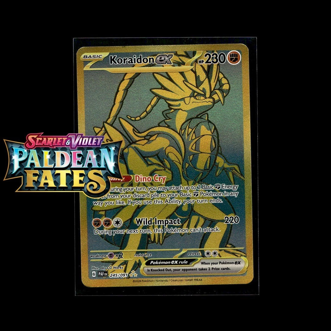 pokemon cards investment Koraidon ex - #247 RaukCard 9