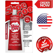 Eclectic Shoe Goo Adhesive Glue, Shoe Repair, Clear, 110010, 3.7 fl. oz.