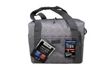 Titan by Arctic Zone Insulated Carry All Duffel to Tote Grey Food Carrier