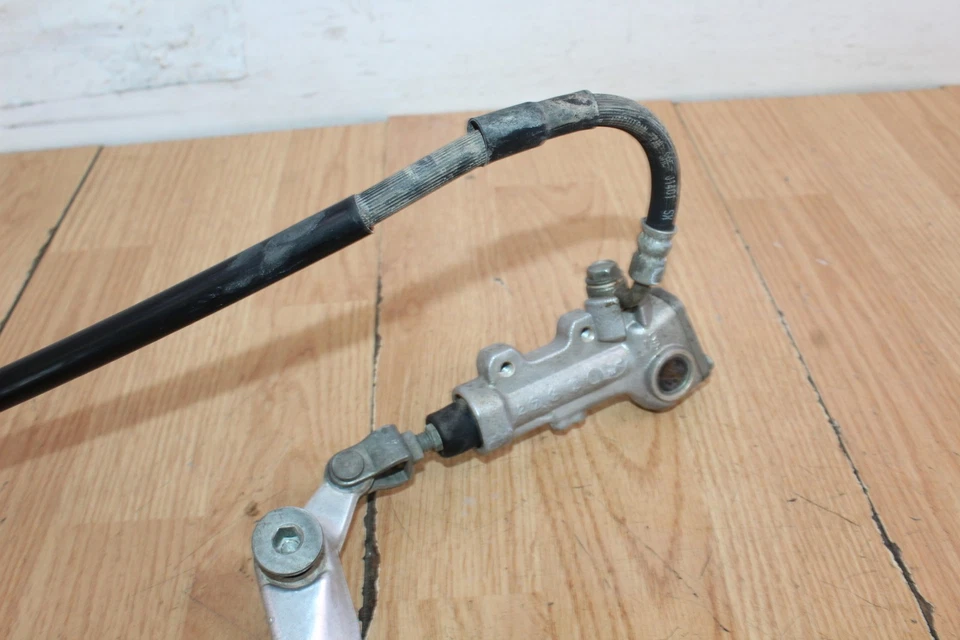 2017 KAWASAKI KX250F Rear Brake Master Cylinder w/Caliper and Pedal - Image 3 of 4