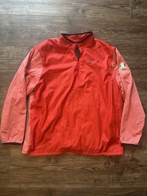 Nike Pullover Mens XXL 2 XL Red  1/4 Zip Nikegolf Ryder Cup 2016 Golf Hazeltine