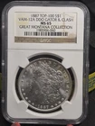 🔥🔥 1887 Morgan Silver Dollar – NGC MS65 – TOP 100 VAM‑12A “Gator Eye” DDO🔥🔥