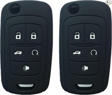 Key Fob Cover: Silicone Remote Protector  Car Key Fob Case Protector Fit