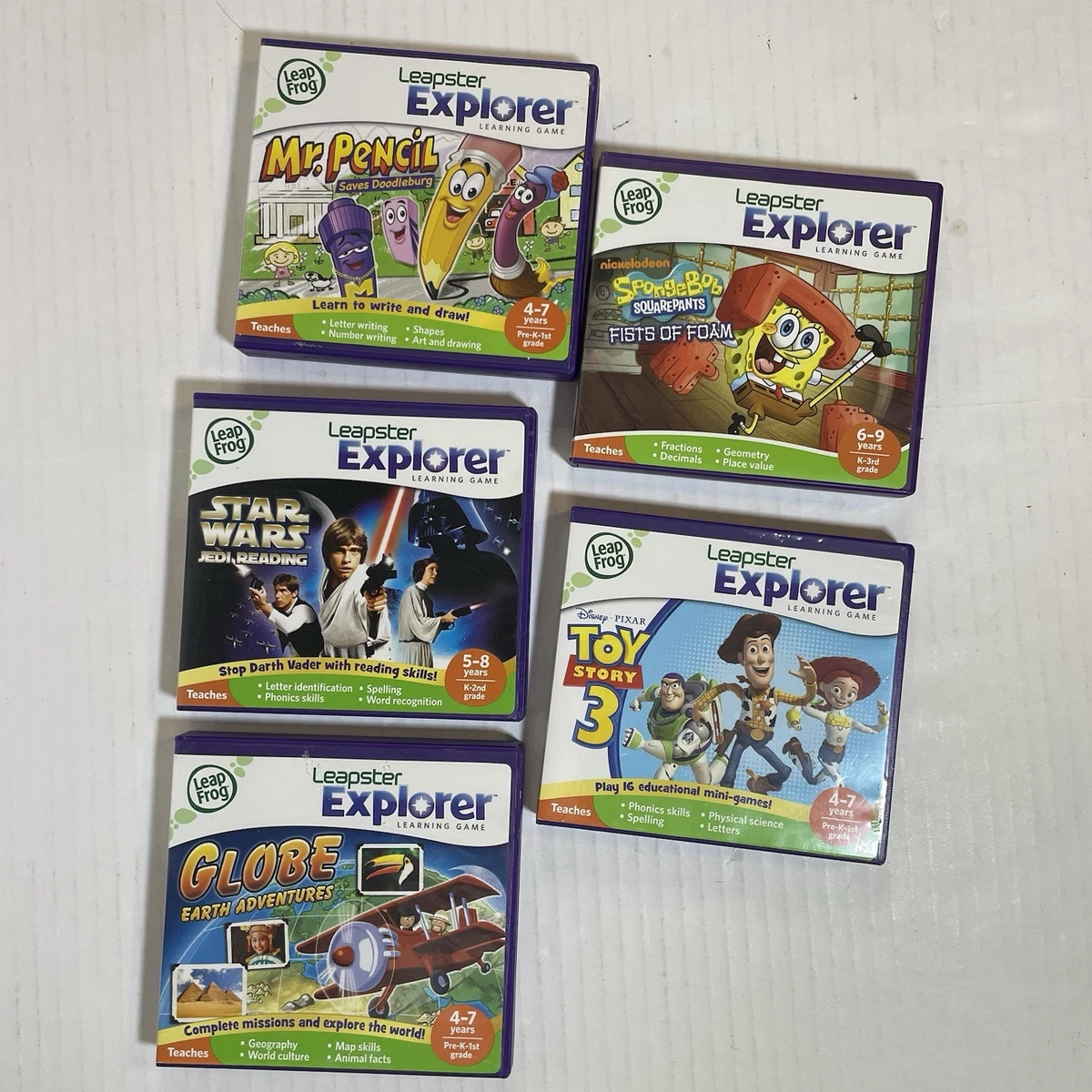 Leapster Explorer SpongeBob SquarePants Electronic Learning