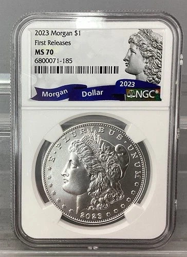 2023 American Morgan Silver Dollar - NGC - MS 70 - First Releases