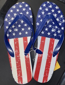 patriotic flip flops