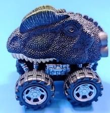 Dinosaur Pull Back Truck - Dilophosaurus