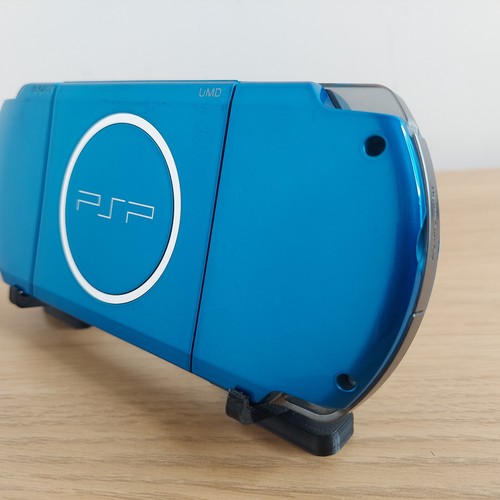Sony Playstation Portable PSP 3000 Vibrant Blue Console Japan Import Rare - Picture 6 of 19