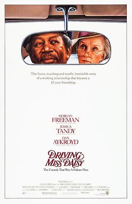 Driving Miss Daisy movie poster -  11'' x 17'' - Jessica Tandy, Morgan Freeman