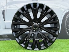 4 x 19 Inch 5x112 Black Polished Wheels: Fits For Audi Volkswagen