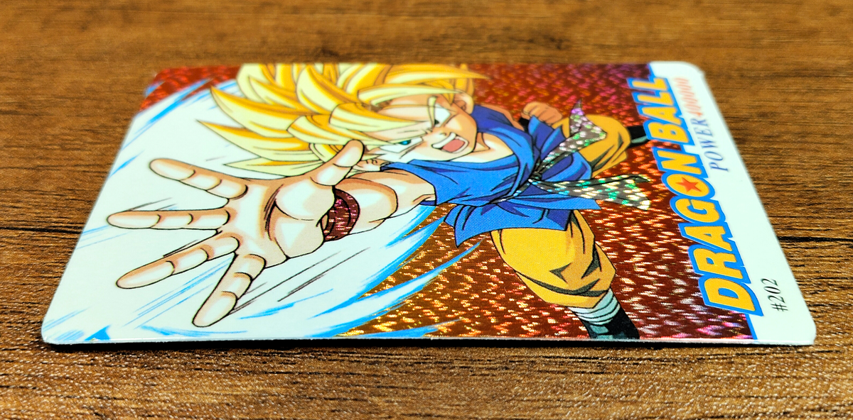 DRAGON BALL Z HOLOGRAPHIC CARD #202 - PERU, YEAR 1994 - 1995 | eBay