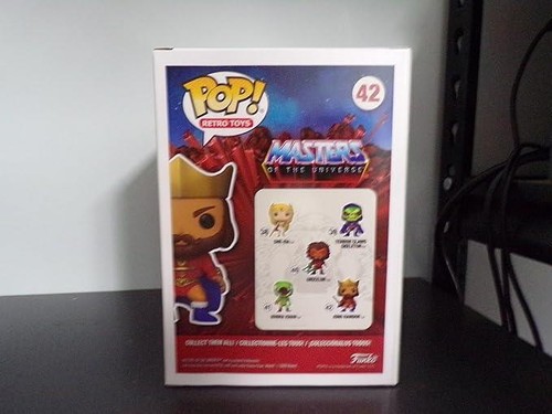 Funko Pop!: Masters of The Universe - King Randor (Metallic) Vinyl Figure - Picture 2 of 3